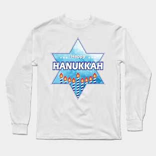 Hanukkah Candles tonight Long Sleeve T-Shirt